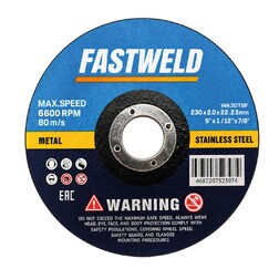 Круг отрезной 230*2,0*22, Fastweld